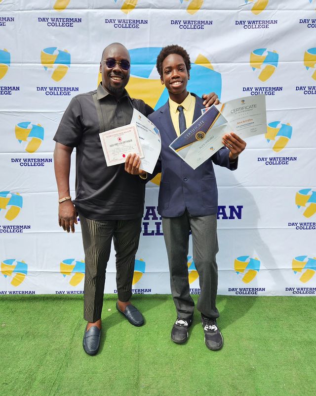 Obi Cubana celebrates author son as he bags awards, showcases book