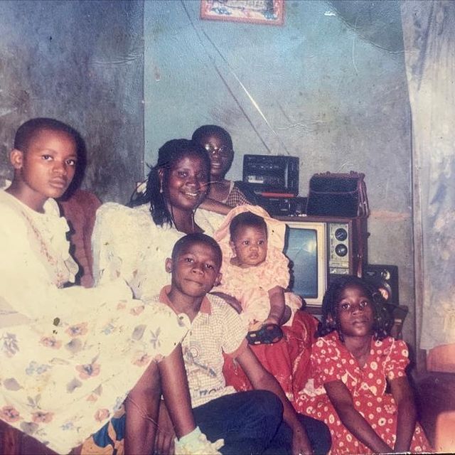 Uche Ogbodo reflects on childhood with throwback photo