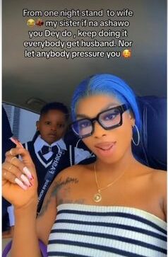 "If na ashawo you dey do, my sister keep doing it" - Lady graduated to wife level advises colleagues