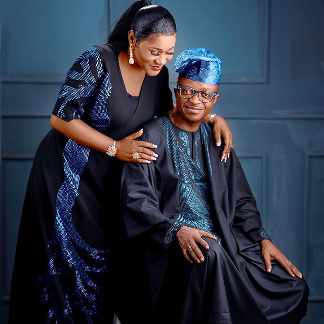 Sunmbo Adeoye marks 10th wedding anniversary with emotional note, 2Face's brother reacts