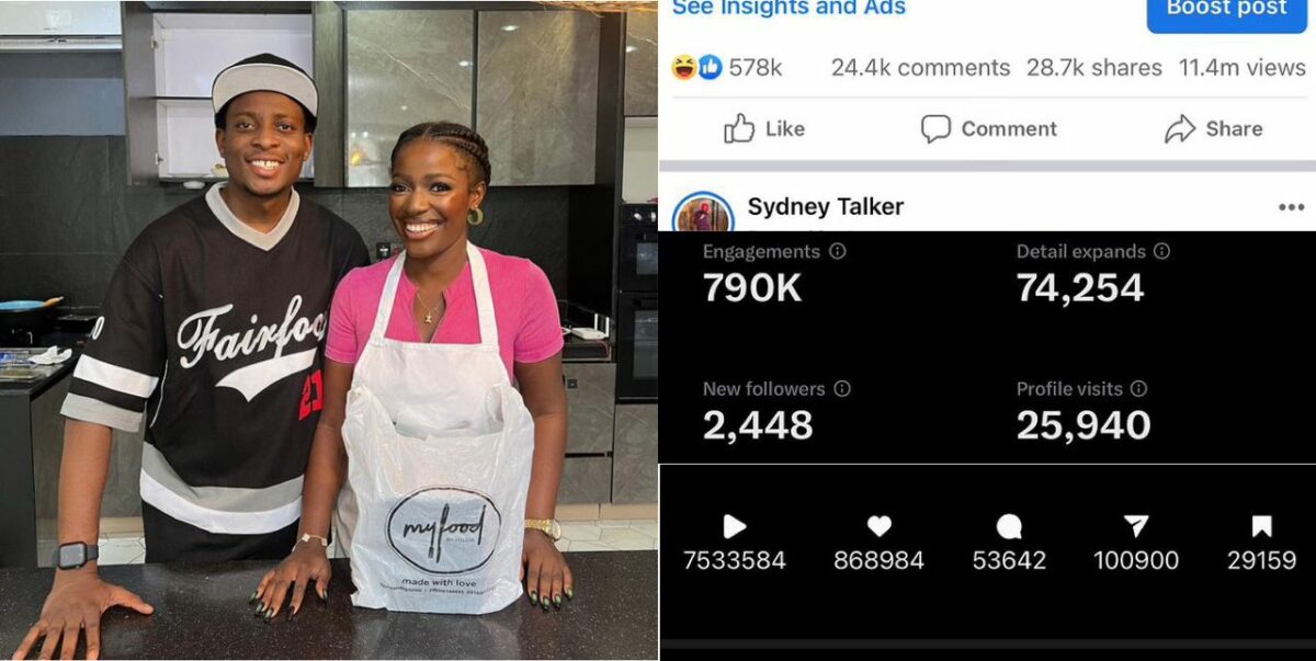 Sydney Talker pens appreciation note to Hilda Baci for giving him the ‘biggest skit ever’