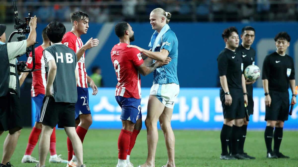 Atletico Madrid defeat Manchester City in pre-season friendly 