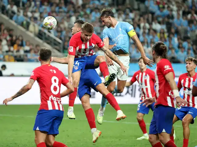 Atletico Madrid defeat Manchester City in pre-season friendly 