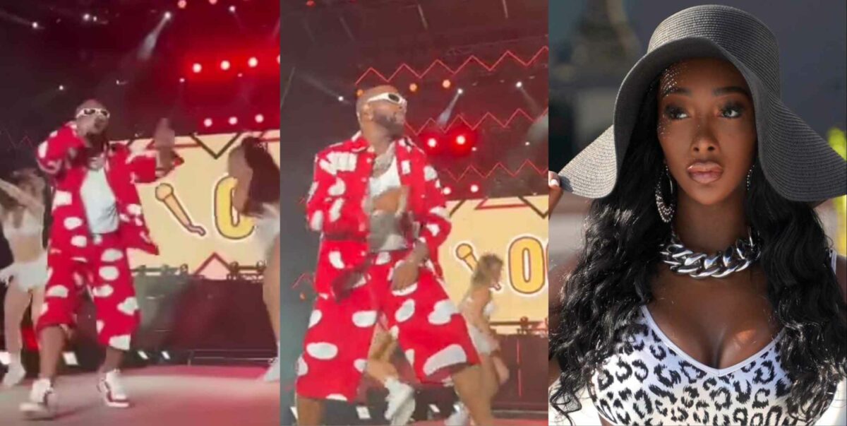 Davido performs at Afronation Portugal amid pregnancy scandal, Anita Brown reacts (Video)