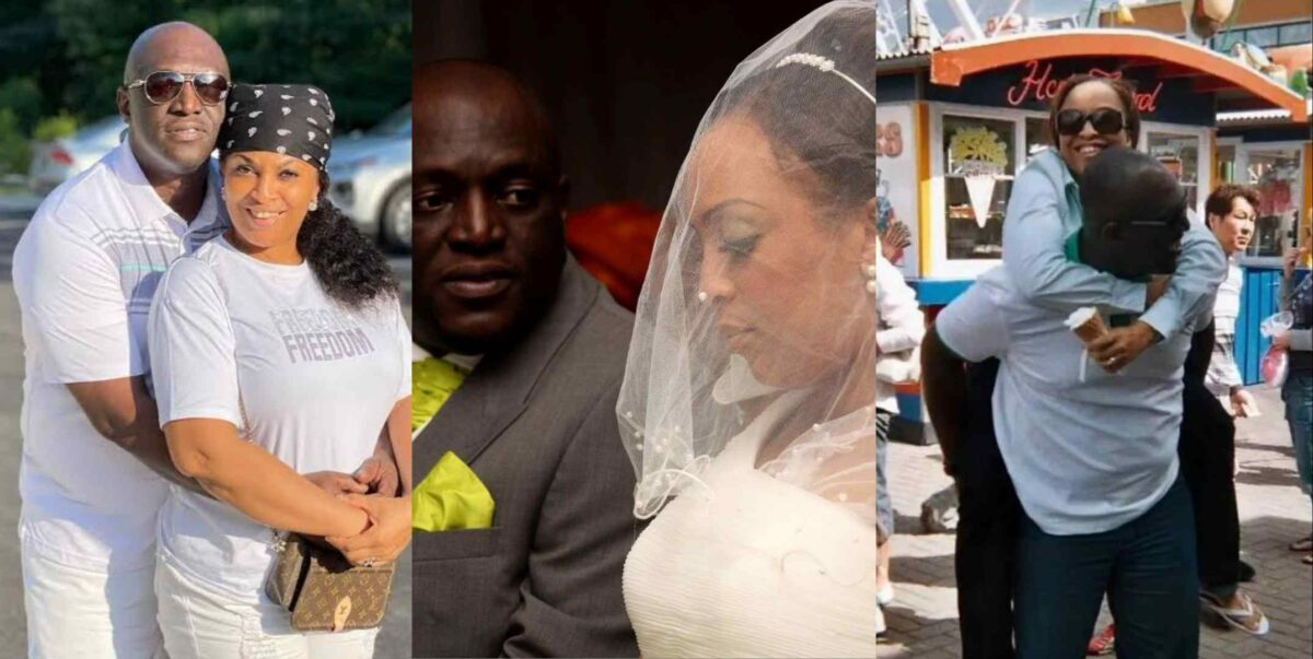 "I miss you terribly my king" – Sammie Okoposo's wife celebrates their 13th wedding anniversary