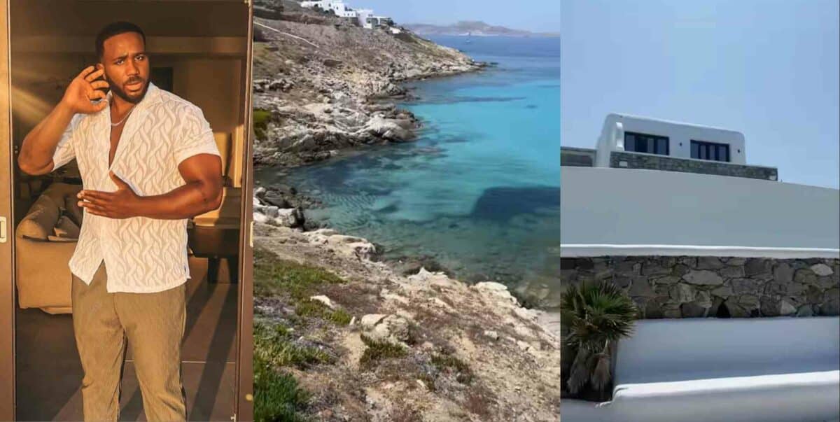 "Let the poor breathe" – Reactions as Kiddwaya shows off family's private beach and villa