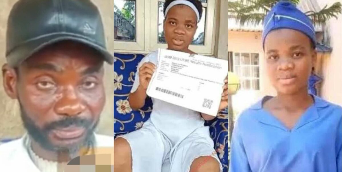 "She lied to me" – Mmesomma's dad apologizes unreservedly to JAMB, Nigerians (Video)