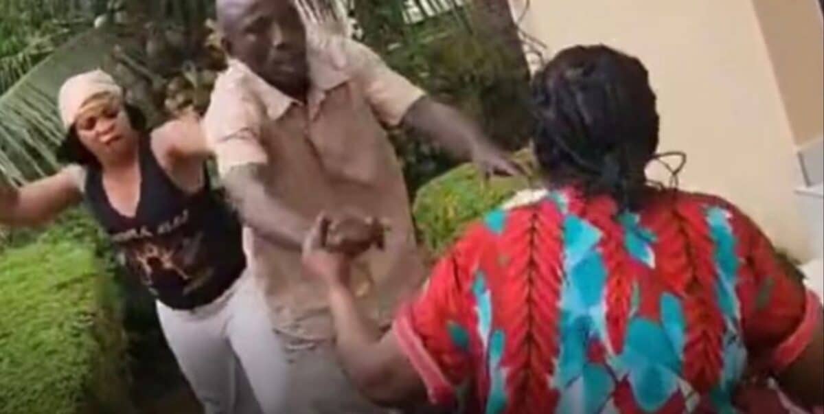 Domestic staff clash after one claimed that their boss’ child belongs to someone else