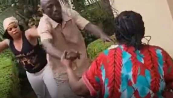 Domestic staff clash after one claimed that their boss’ child belongs to someone else