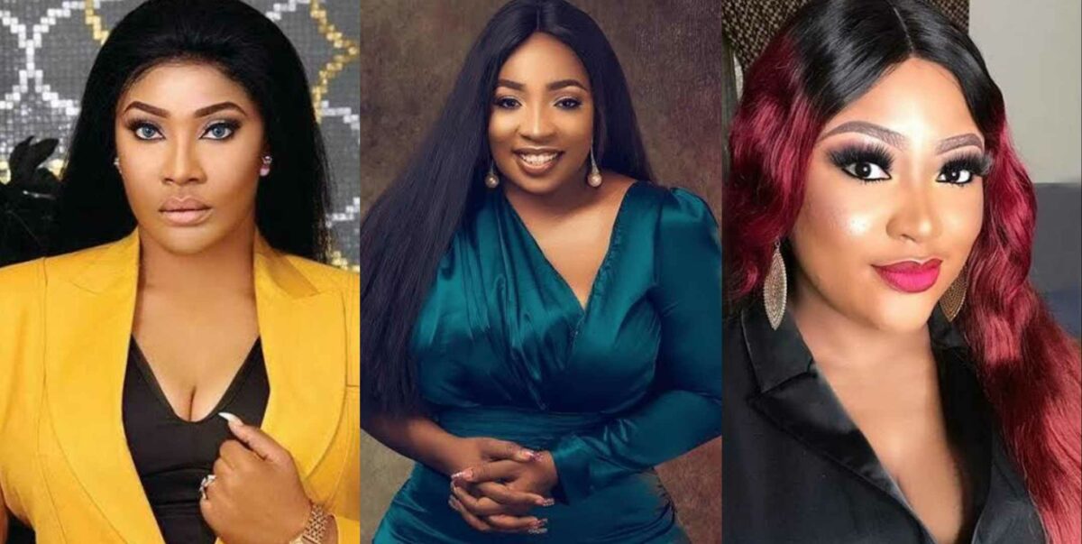 "Them dey knack anything" – Angela Okorie continues to drag Anita Joseph, Uche Elendu; spills more secrets