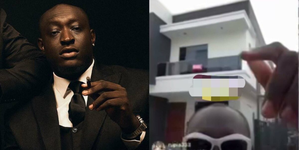 "Youngest CEO, I don buy house" – Carter Efe shows off his newly purchased crib