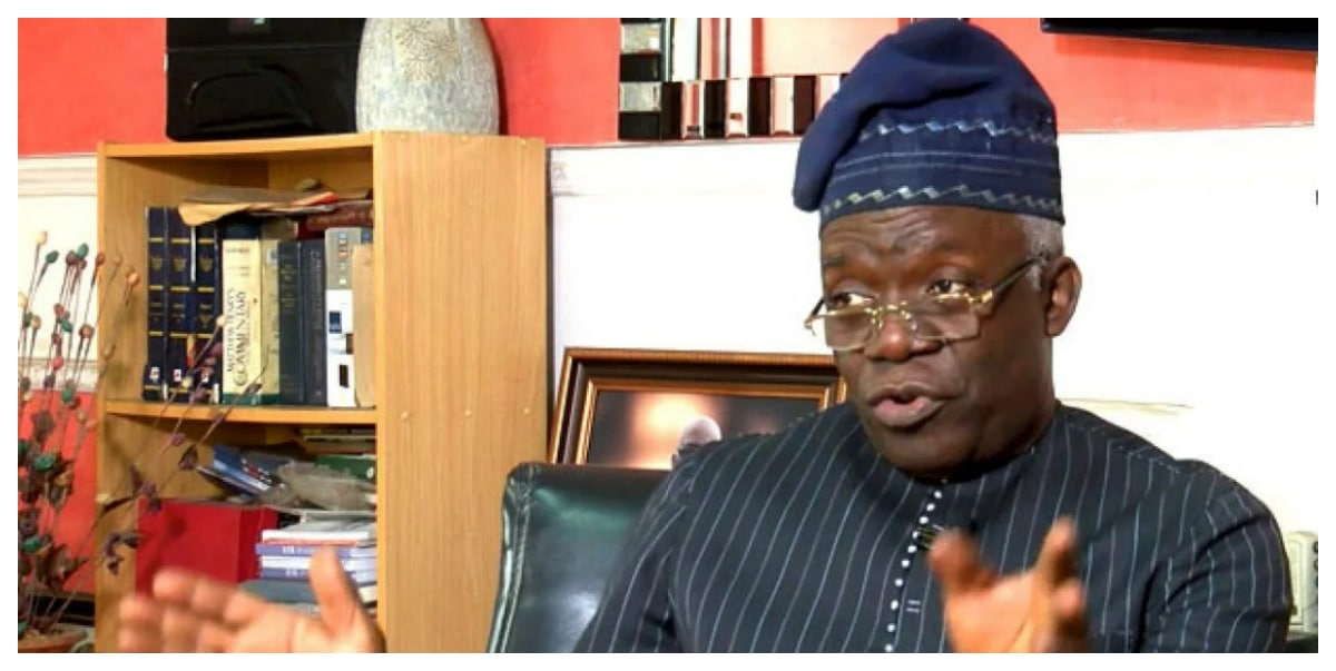 "Some politicians in Aso Rock standing trial for looting country's treasury" ― Falana