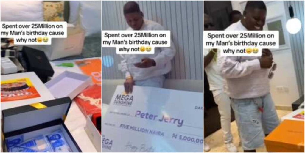 Nigerian lady gifts boyfriend N5 million, spends extra N25 million on