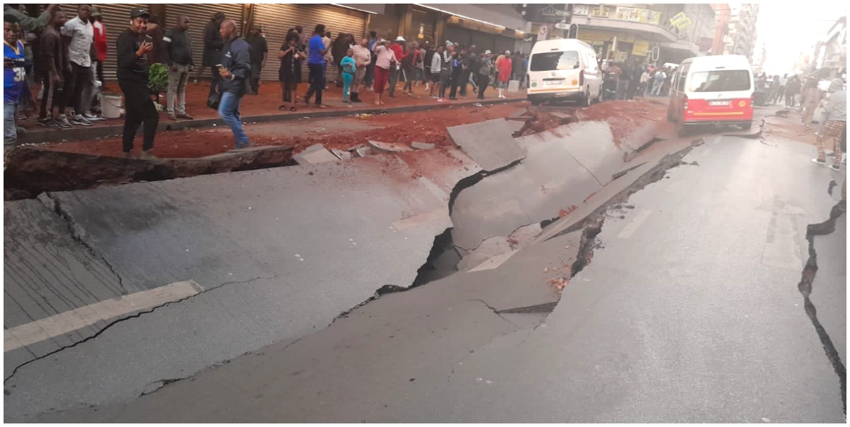 Underground gas explosion hit Johannesburg, several people injured