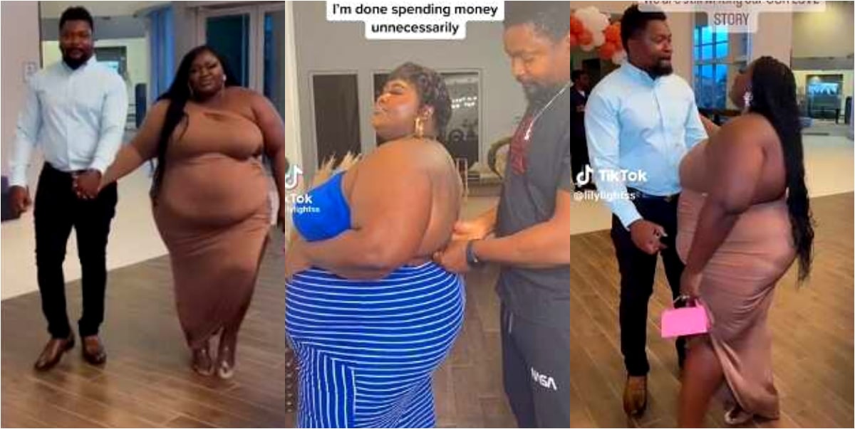 "I also deserve to be loved" - Plus size lady says, flaunts her husband