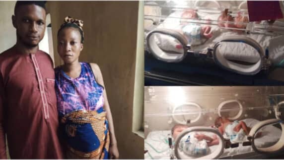 Butcher appeals for help as wife gives birth to quadruplets