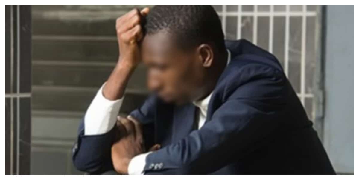 Nigerian man cries out as his girlfriend's married colleague treats her as if she were his own lover