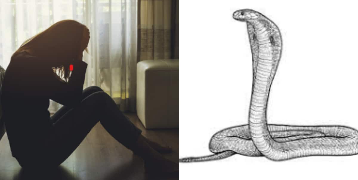 Woman opens up about sleeping with snake to boost husband's business