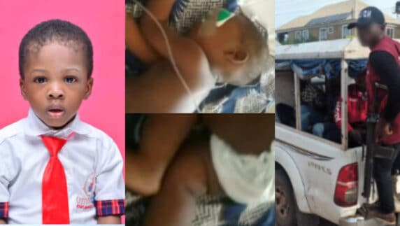 2-year-old boy shot dead, his brother severely injured as NDLEA raid drug joint in Delta
