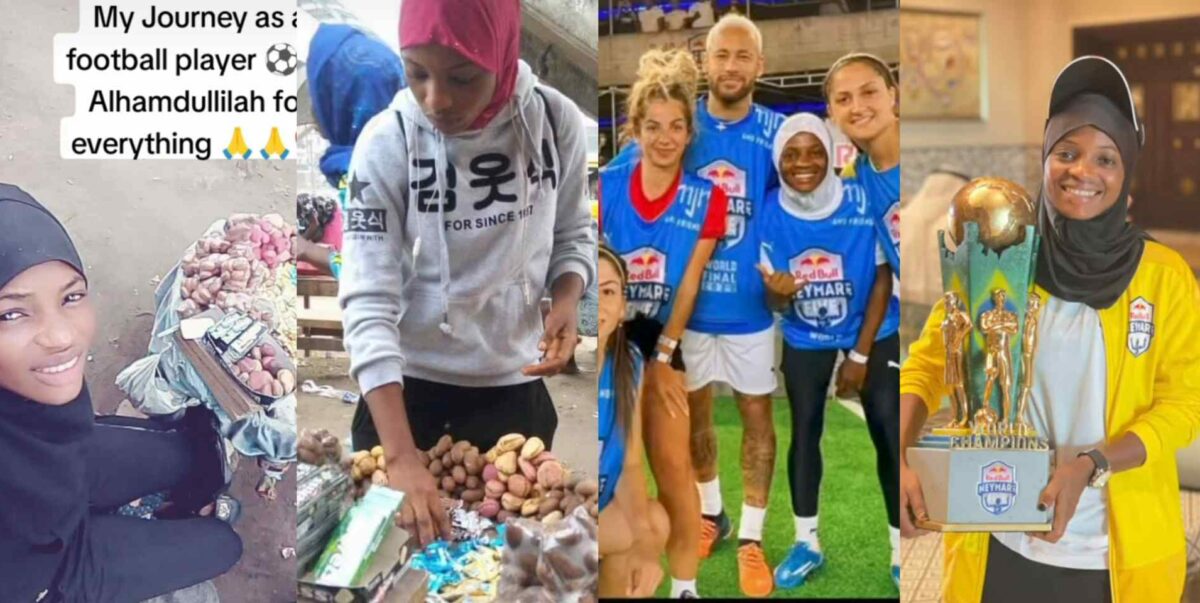 Football journey hijab baller