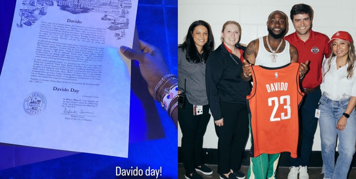 Davido Day Mayor Houston