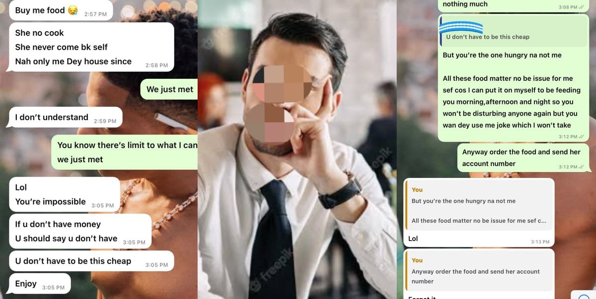 Lady Man Food Five Times