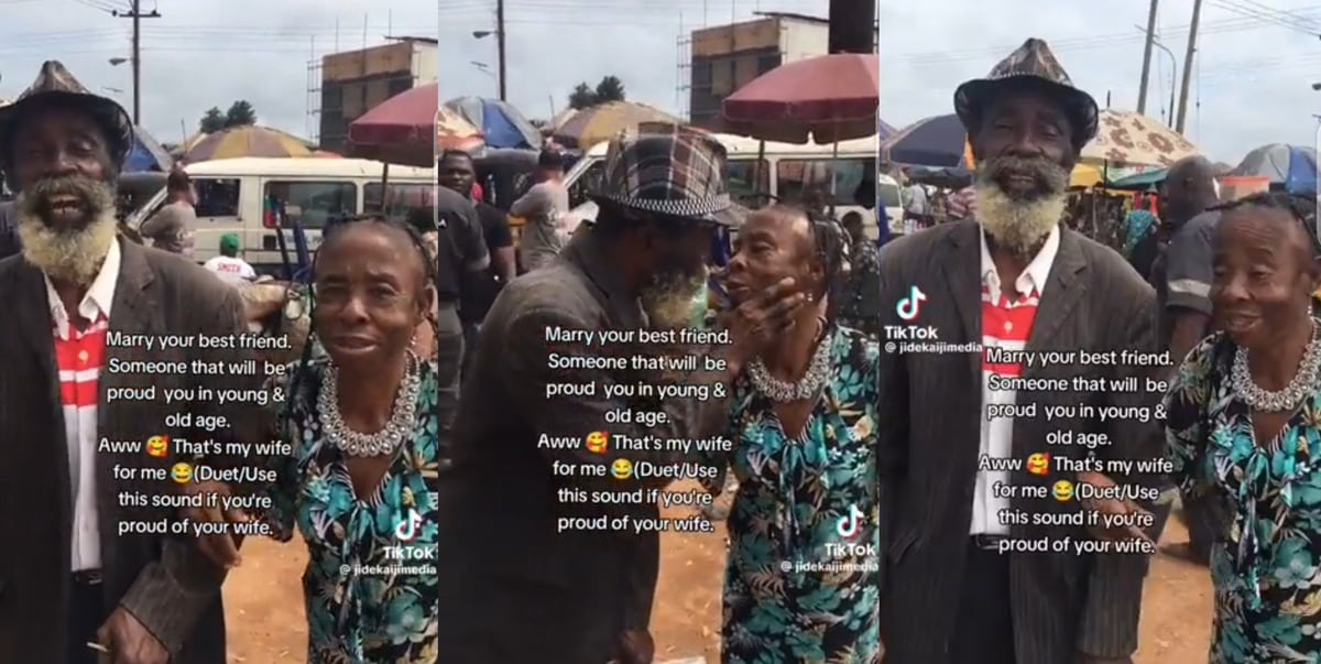 TikTok Video Elderly Couple