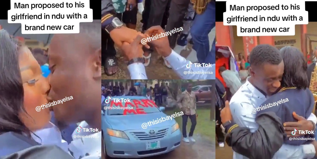 Man Proposal Girlfriend Marriage