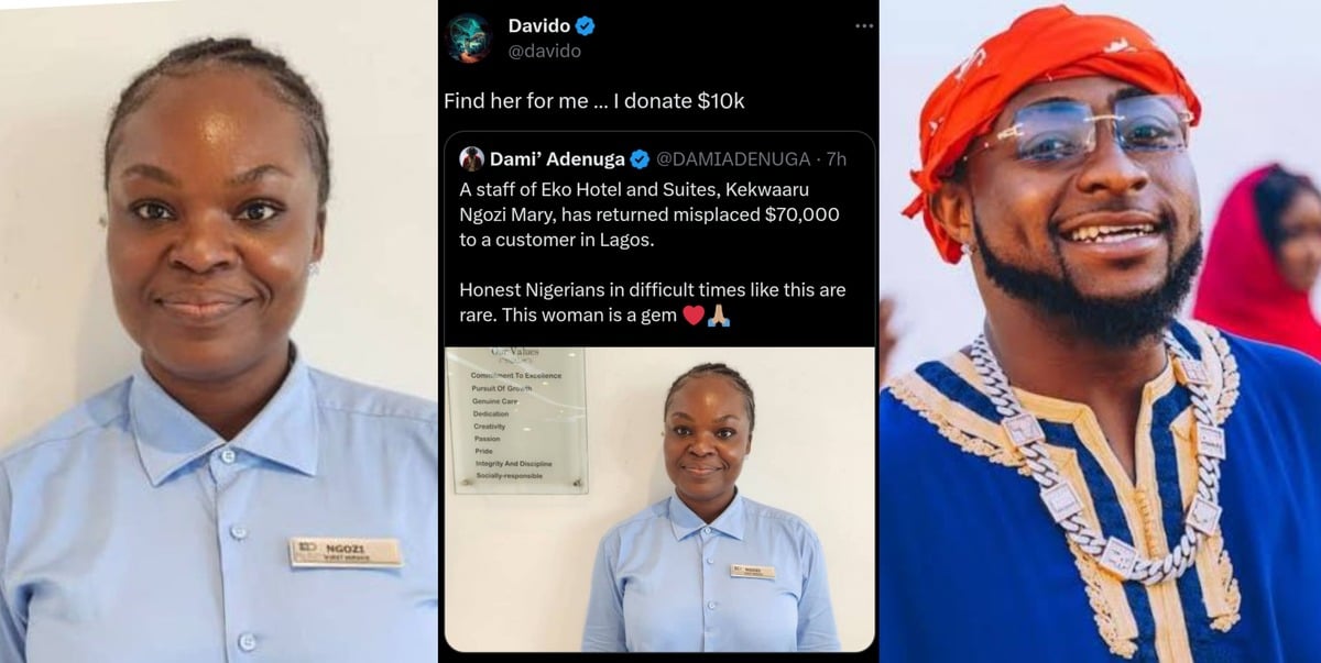 Davido $10k Kekwaaru Ngozi Mary