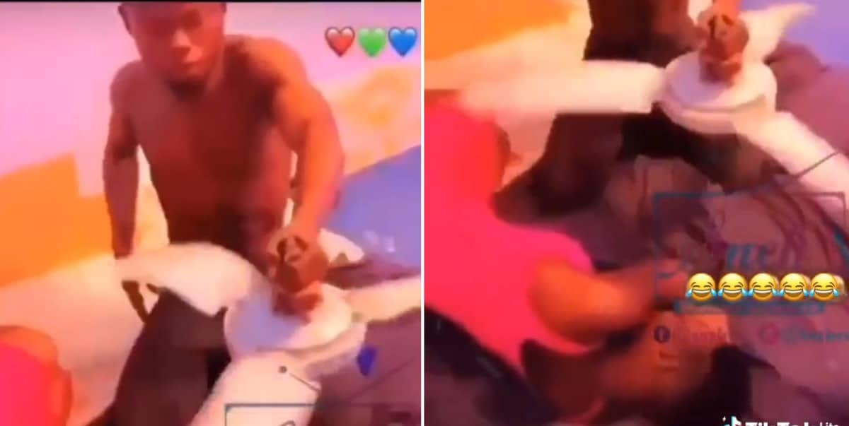 Nigerian Man Fan Girlfriend