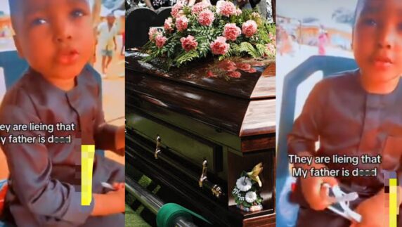 Boy Father Burial Dead