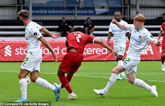 Liverpool secures a comeback draw against Greuther Furth