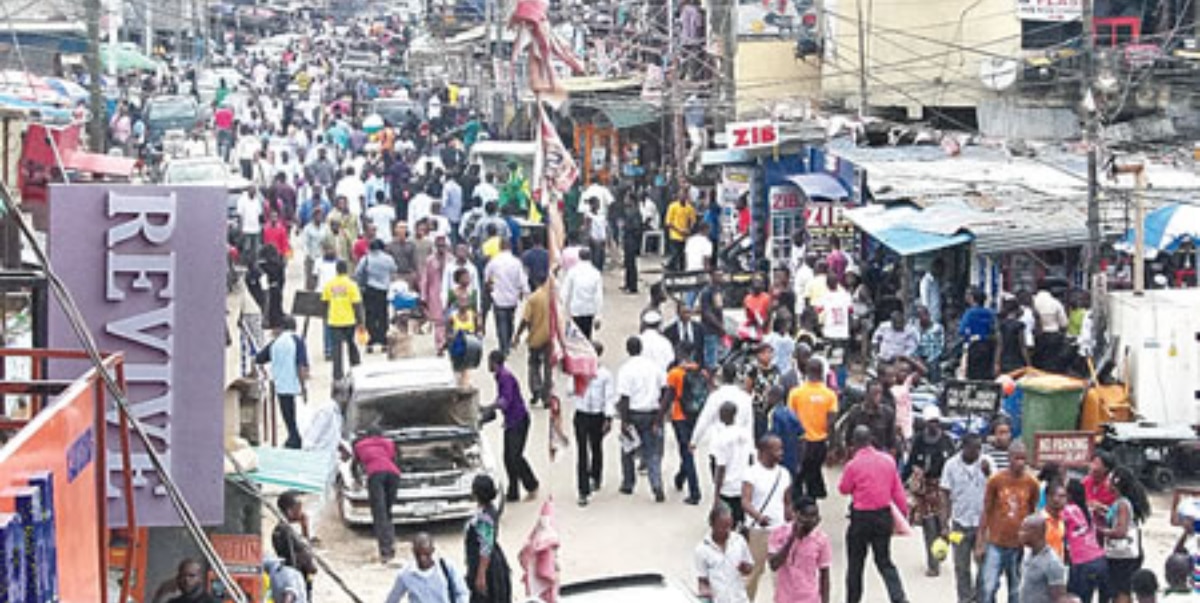Tension in Alaba market as trader finds alleged human p*nis inside food she bought from a vendor
