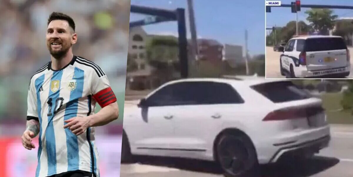 Messi escapes frightening car accident after jumping red light