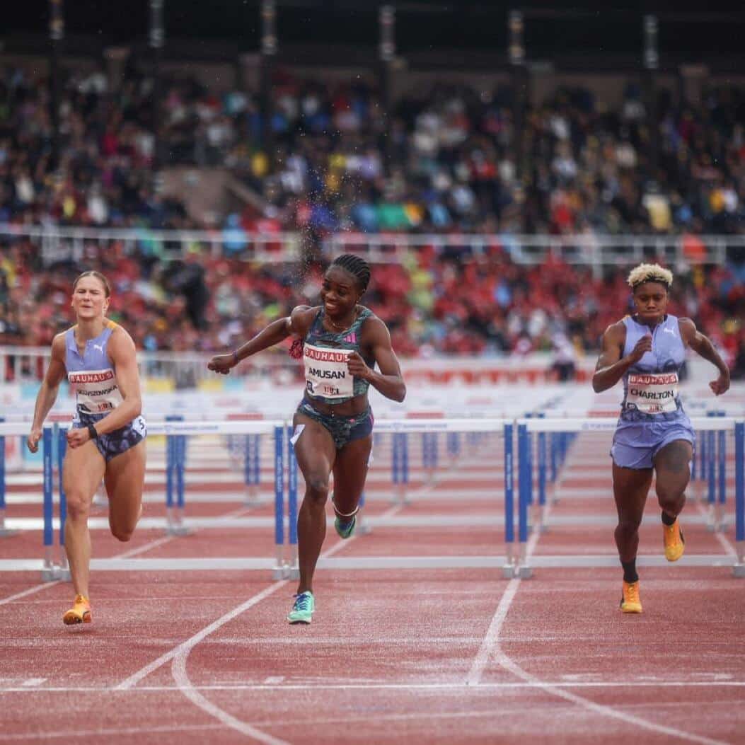 Tobi Amusan wins 100m hurdles at Stockholm Diamond League