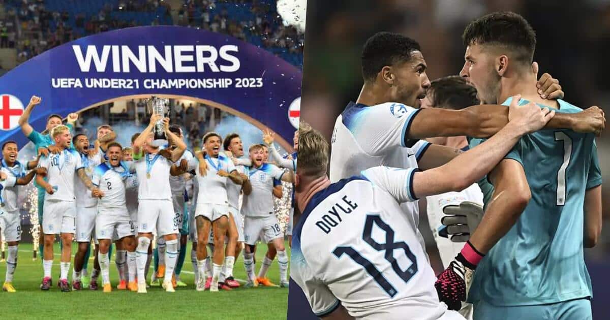 England wins Euro U21 Championship title