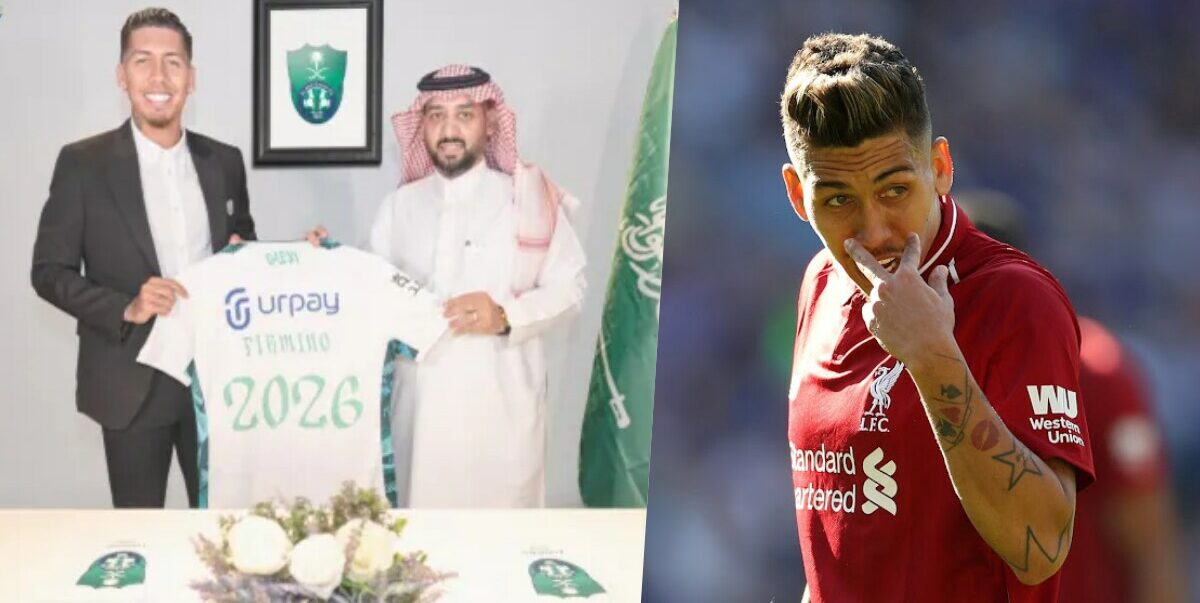 Firmino joins Saudi Arabian side Al-Ahli after leaving Liverpool