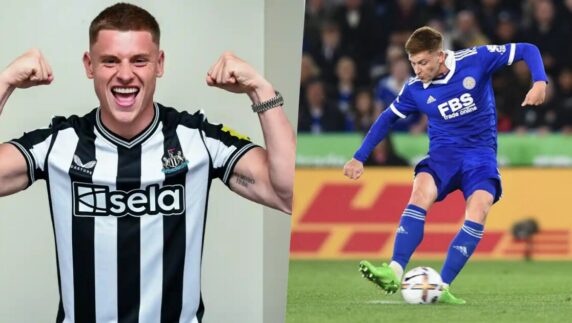 Newcastle announces signing of Harvey Barnes