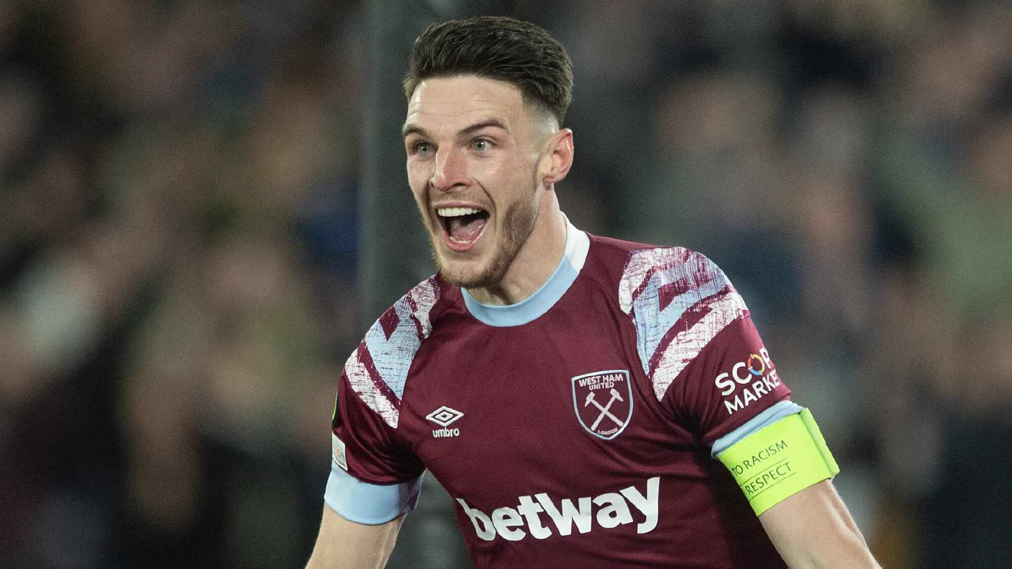 West Ham confirms Declan Rice departure to Arsenal 