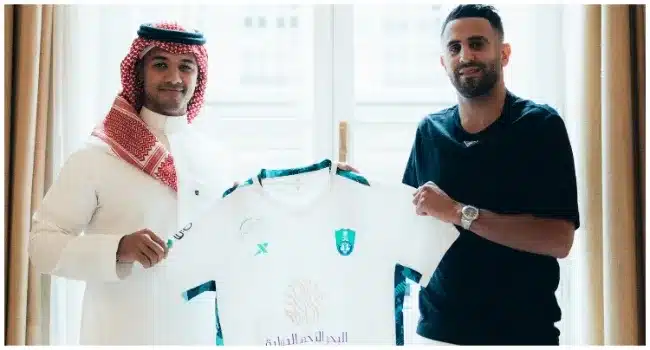 Riyad Mahrez completes £30 million move to Al-Ahli