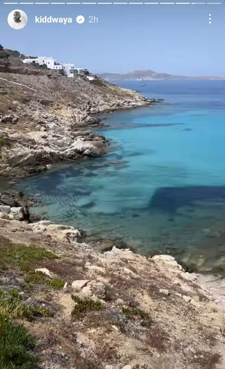 "Let the poor breathe" – Reactions as Kiddwaya shows off family's private beach and villa