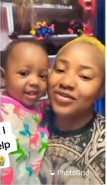 "I have a daughter for Davido, he neglected us too" – Ghanaian lady claims (Video)