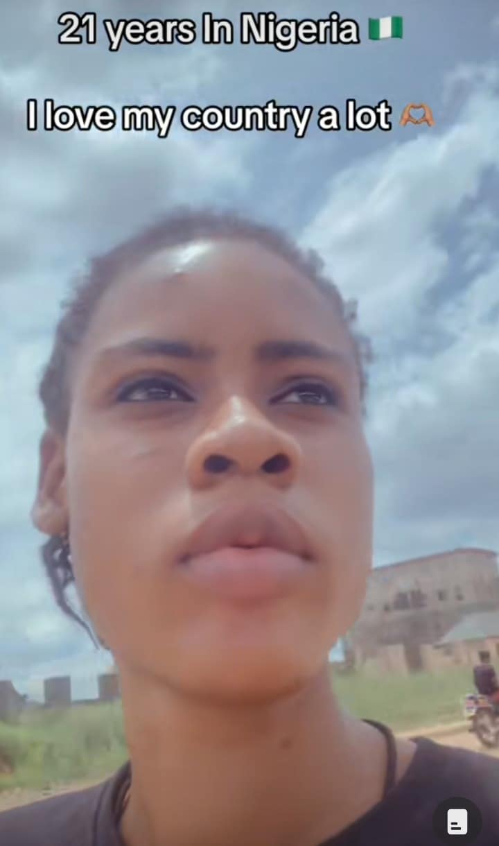 Lady shares transformation 3 weeks after moving to America