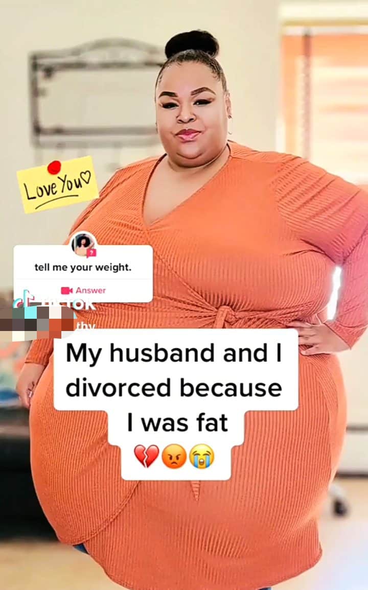 Fat lady transformation divorce 