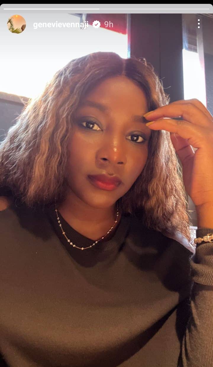 Genevieve Nnaji Instagram selfie 