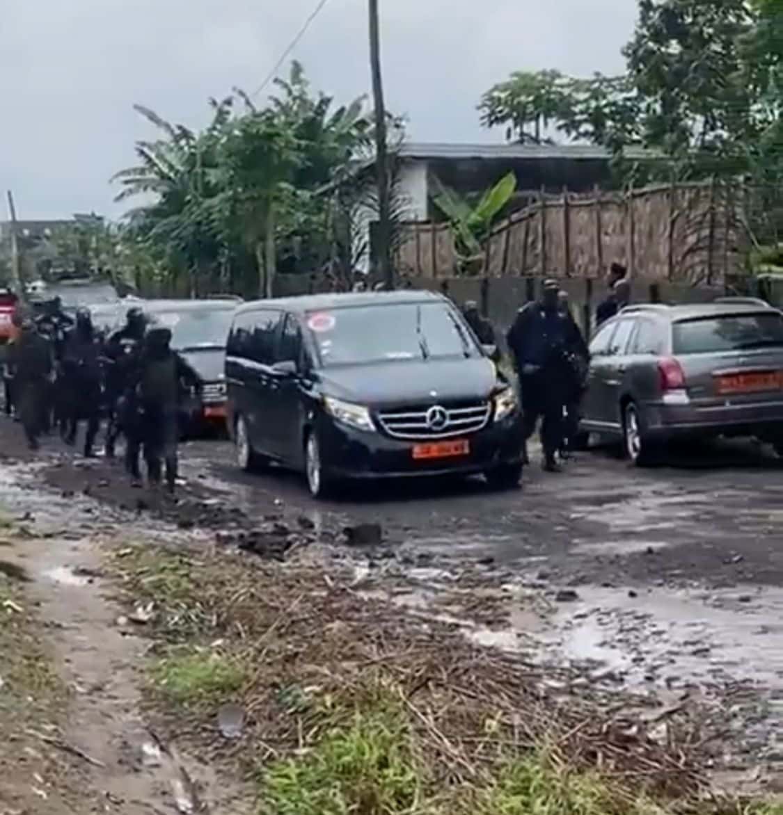 Kylian Mbappe reportedly moves around Cameroon with armored tank, heavy security