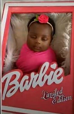 She looks like a doll" - Mother puts baby in a box for photoshoot (Video)