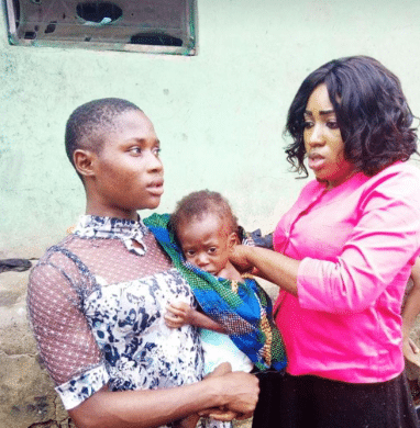 Transformation photos of severely malnourished girl rescued in cross river 6 years ago