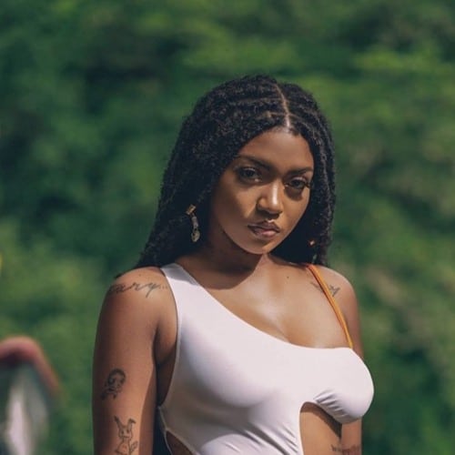 "You dey deny odogwu" - Jada Kingdom denies being in a relationship with Burna Boy (Video)