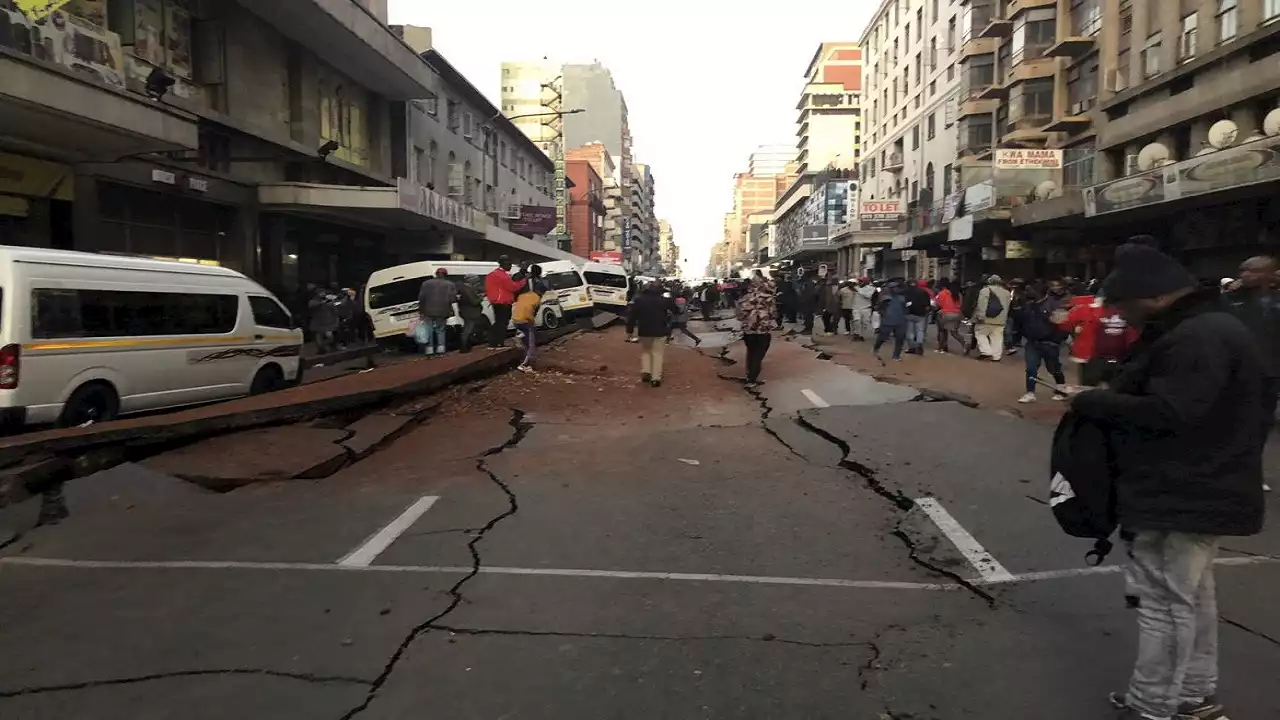 Underground gas explosion hit Johannesburg, several people injured